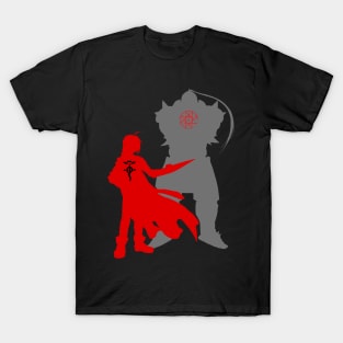 Edward and Aplhonse Elric FullMetal Alchemist T-Shirt